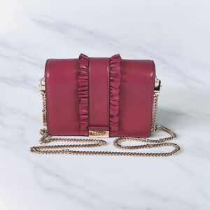 NWOT - Michael Kors - Jade Fuchsia Mini Chain Link Crossbody